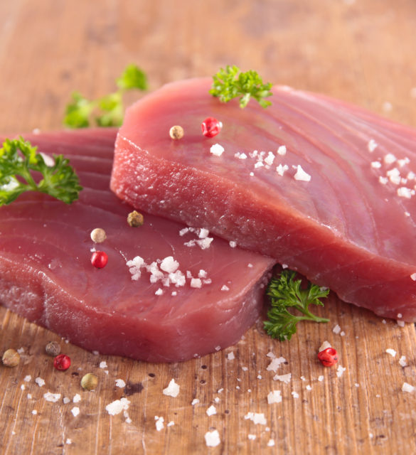 tuna fish fillet