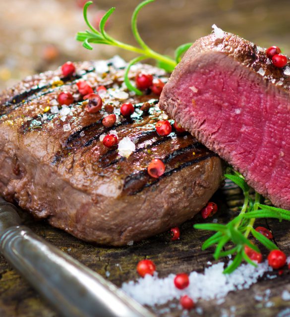 Juicy Fillet Steak with Fresh Herbs